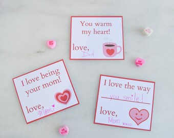 Valentine Lunch Box Notes