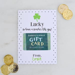 St. Patrick&#39;s Day Gift Card Holder