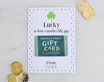 St. Patrick's Day Gift Card Holder