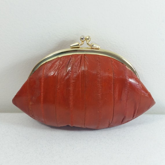 lee sands eel skin coin purse