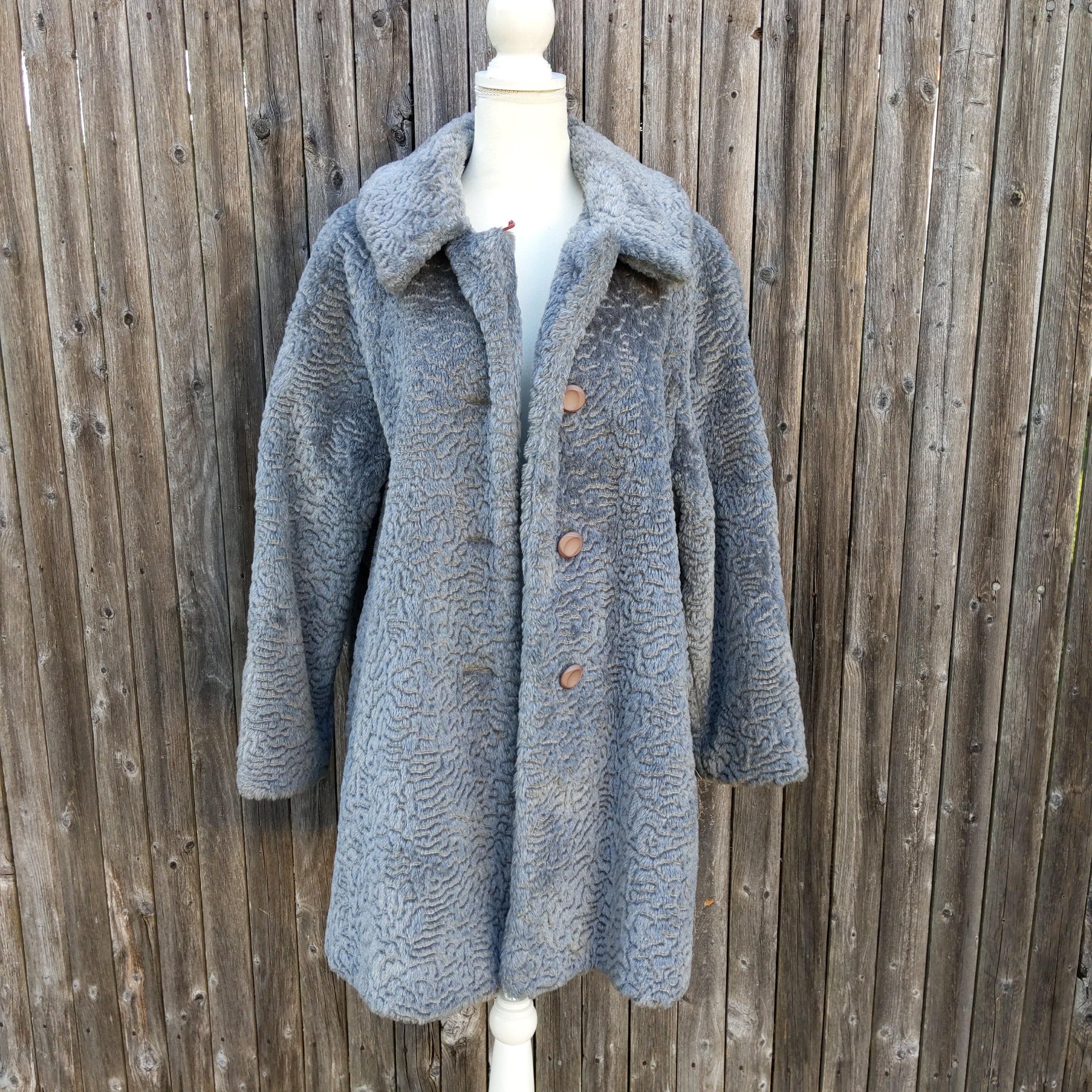 light pink fur jacket