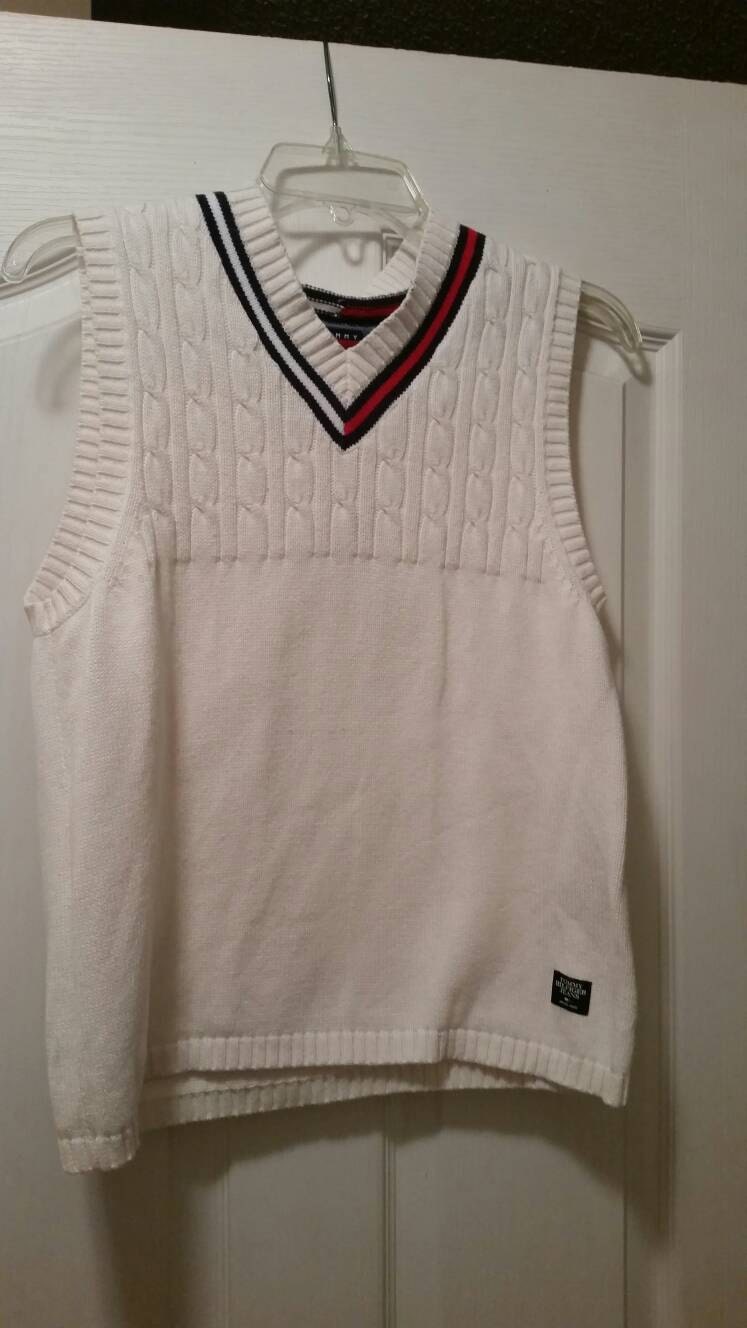 Tommy Hilfiger Vintage sweater vest | Etsy