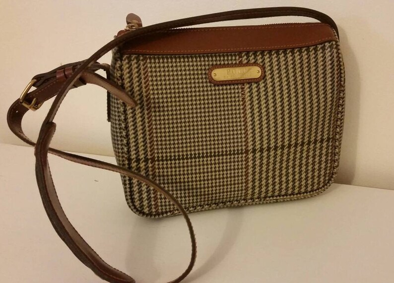 ralph lauren leather purse