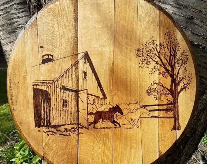 Horse Lovers Barrel Top