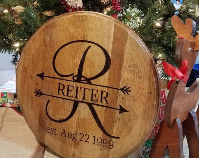 Monogram Bourbon Barrel Head