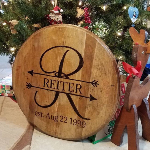 Monogram Bourbon Barrel Head