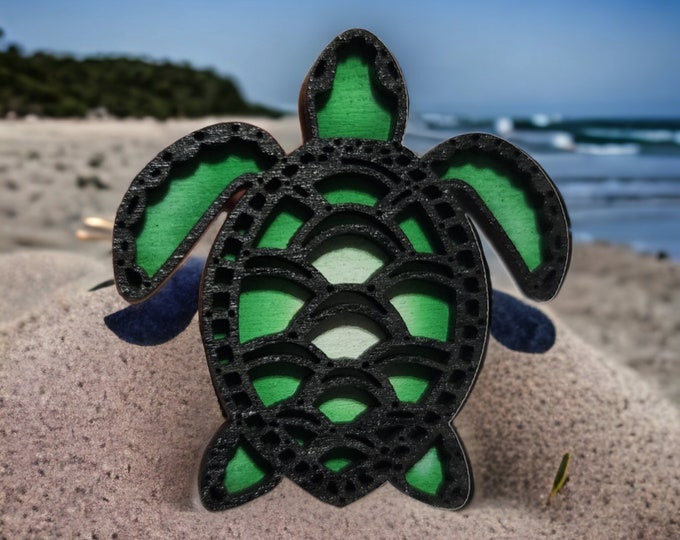 Green Turtle - Car Vent Air Freshener