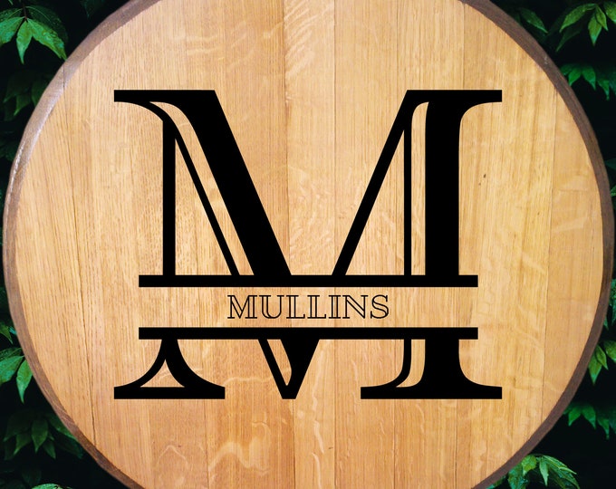 Monogram Bourbon Barrel Head
