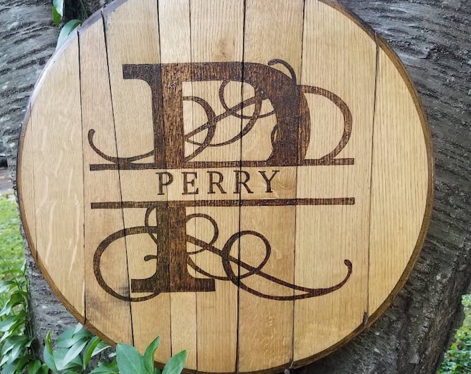 Monogram Bourbon Barrel Head