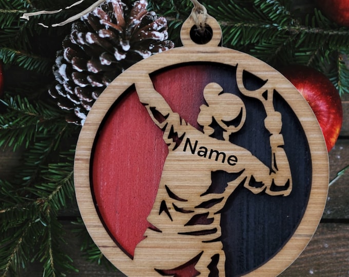 Tennis Ornament Male