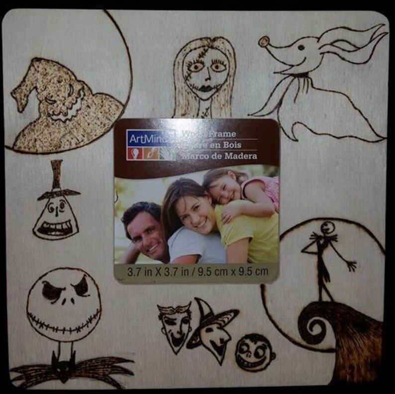 Nightmare Before Christmas Picture Frame