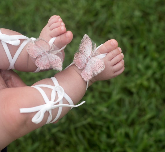 Ribbon sandals online for babies