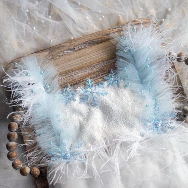 Deluxe Blue Snowflake Dress