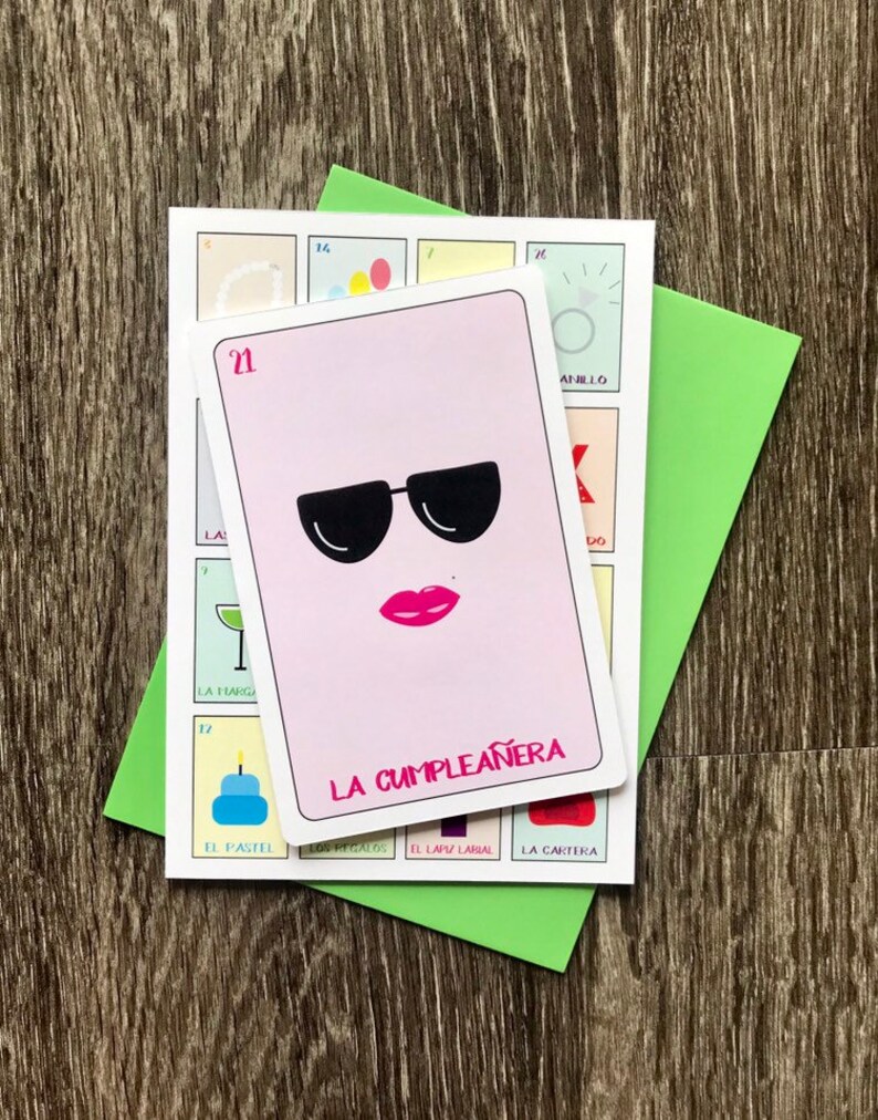 La Cumpleañera Loteria Felíz Cumpleaños Happy Birthday - Etsy