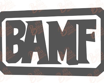 BAMF / McCree / Overwatch / Decal Sticker Laptop MacBook  / Car Decal Sticker Vinyl Art