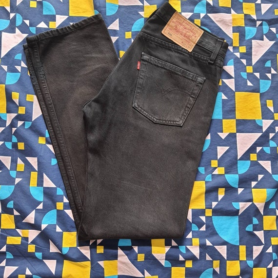 Black levis jeans levi strauss 501 w29L32