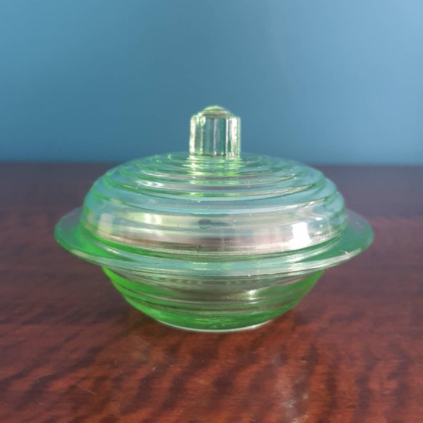 Art Deco Butter Dish Etsy