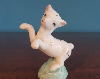 Vintage mid century porcelain little lamb figurine