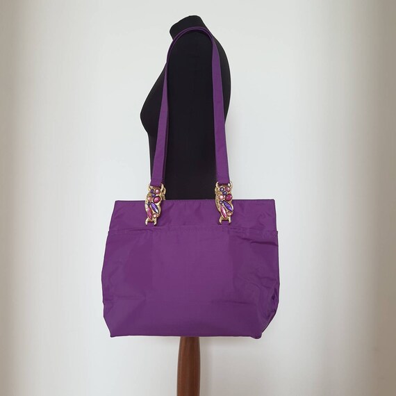 Vintage 90s Designer Shoulder Bag by 