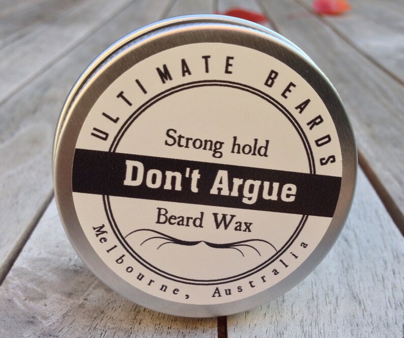 Don't Argue Beard Wax by Ultimate Beards Strong hold Etsy