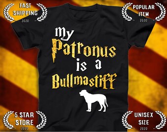 Bullmastiff shirt - Bullmastiff Patronus T-shirt