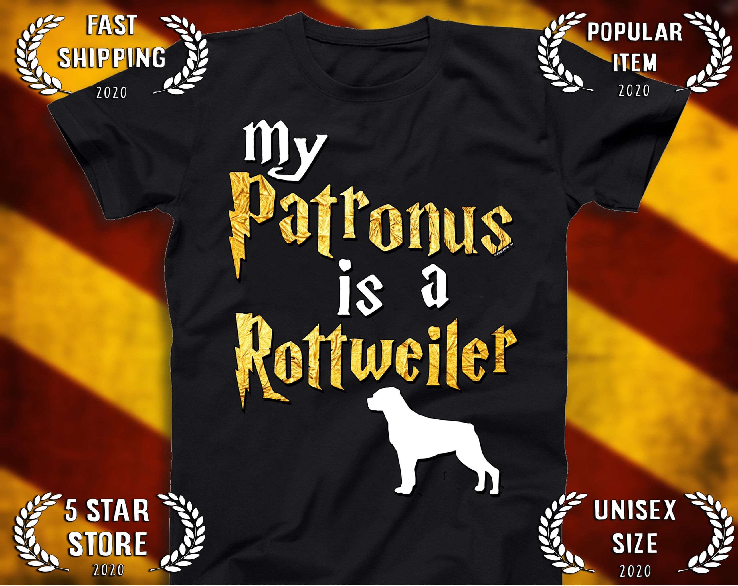 My Patronus Is A Rottweiler Shirt Dog Lovers My Patronus Is A Rottweiler Shirt Dog Lovers