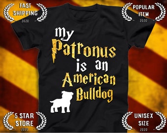 American Bulldog shirt - American Bulldog Patronus T-shirt
