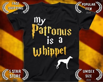 Camisa Whippet - Camiseta Whippet Patronus