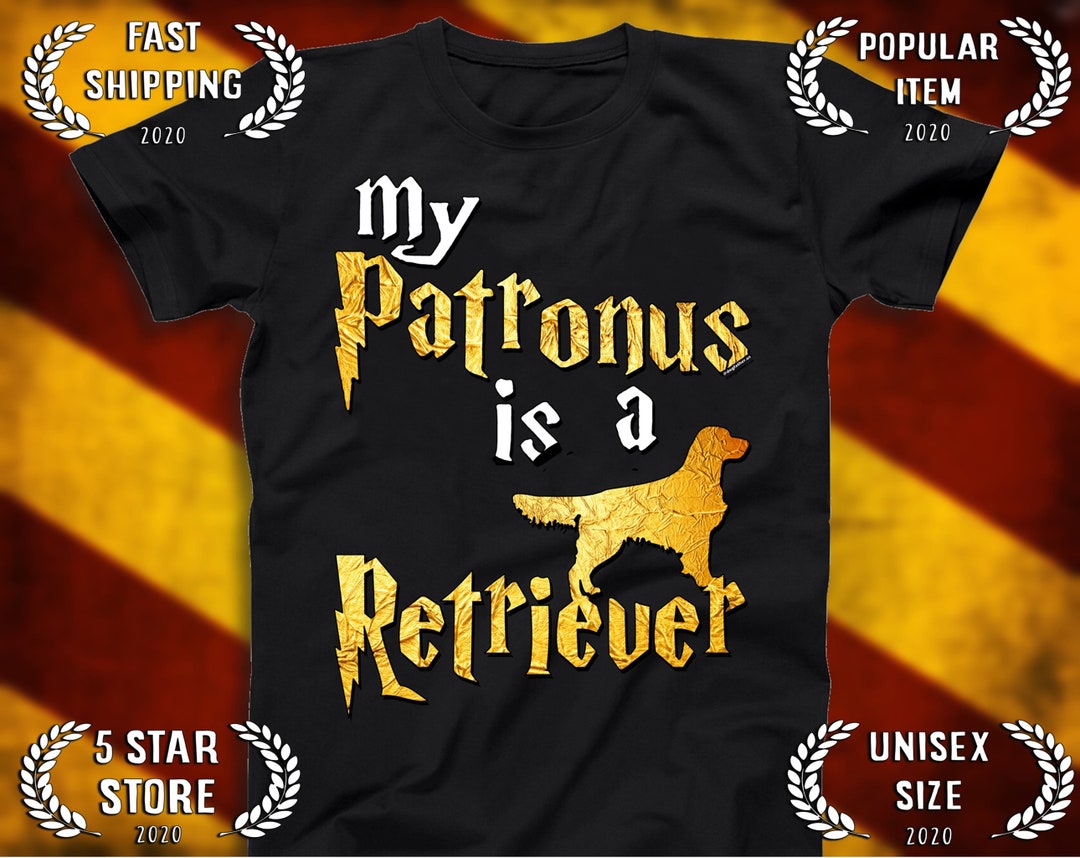 Golden Retriever Shirt Golden Retriever Patronus Tshirt Etsy