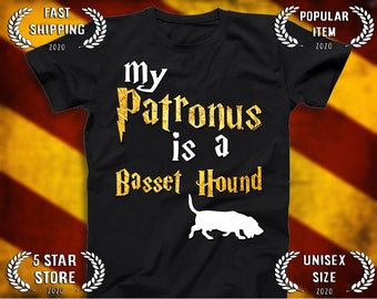Basset Hound shirt - Basset Hound Patronus T-shirt