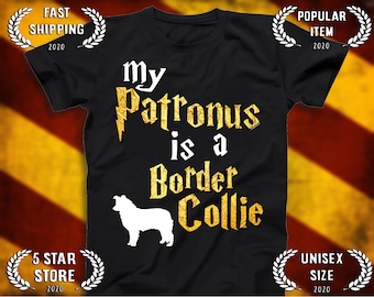Border Collie shirt - Border Collie Patronus T-shirt