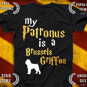 Brussels Griffon shirt - Brussels Griffon Patronus T-shirt