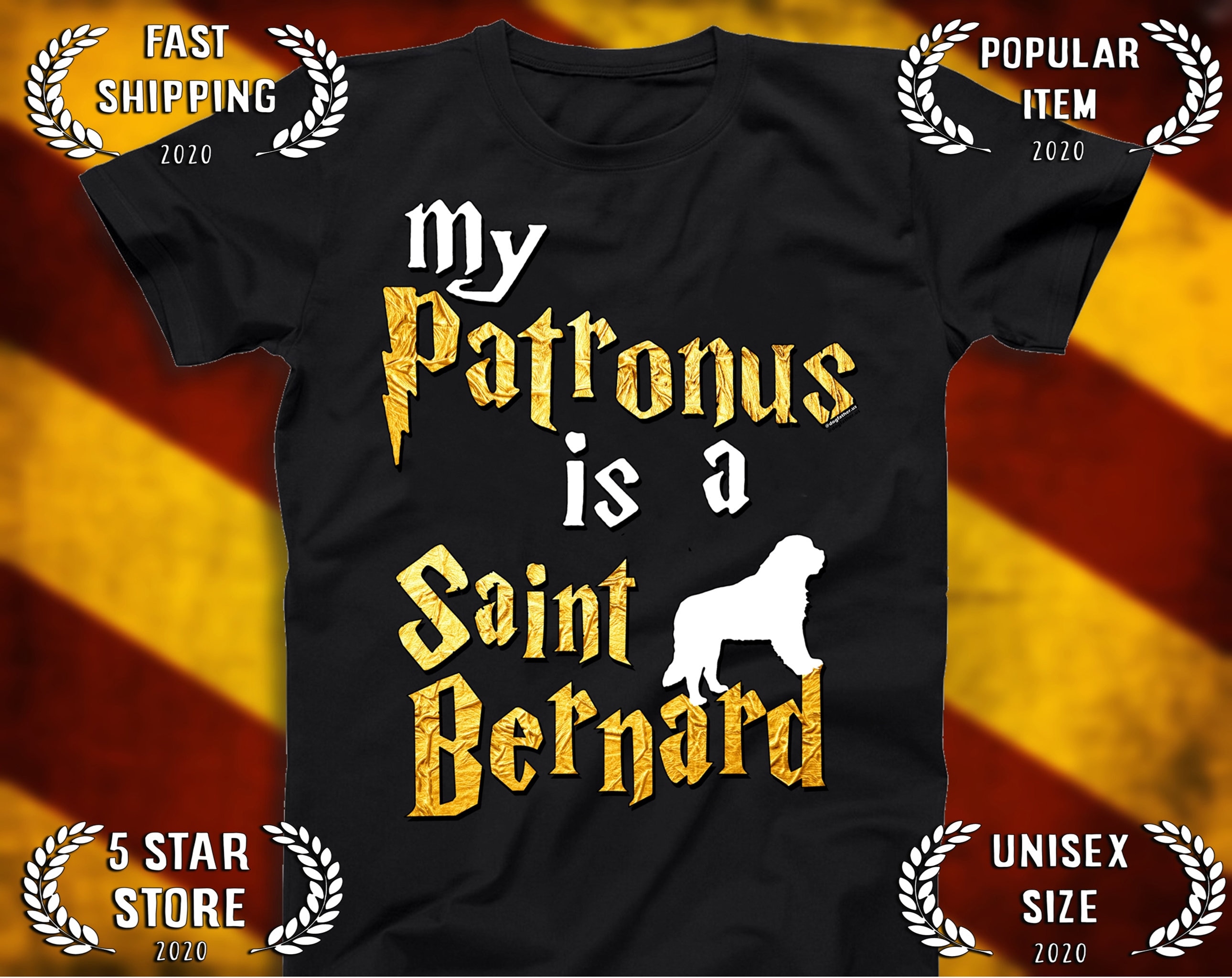 St Bernard Shirt St Bernard Patronus Tshirt Etsy