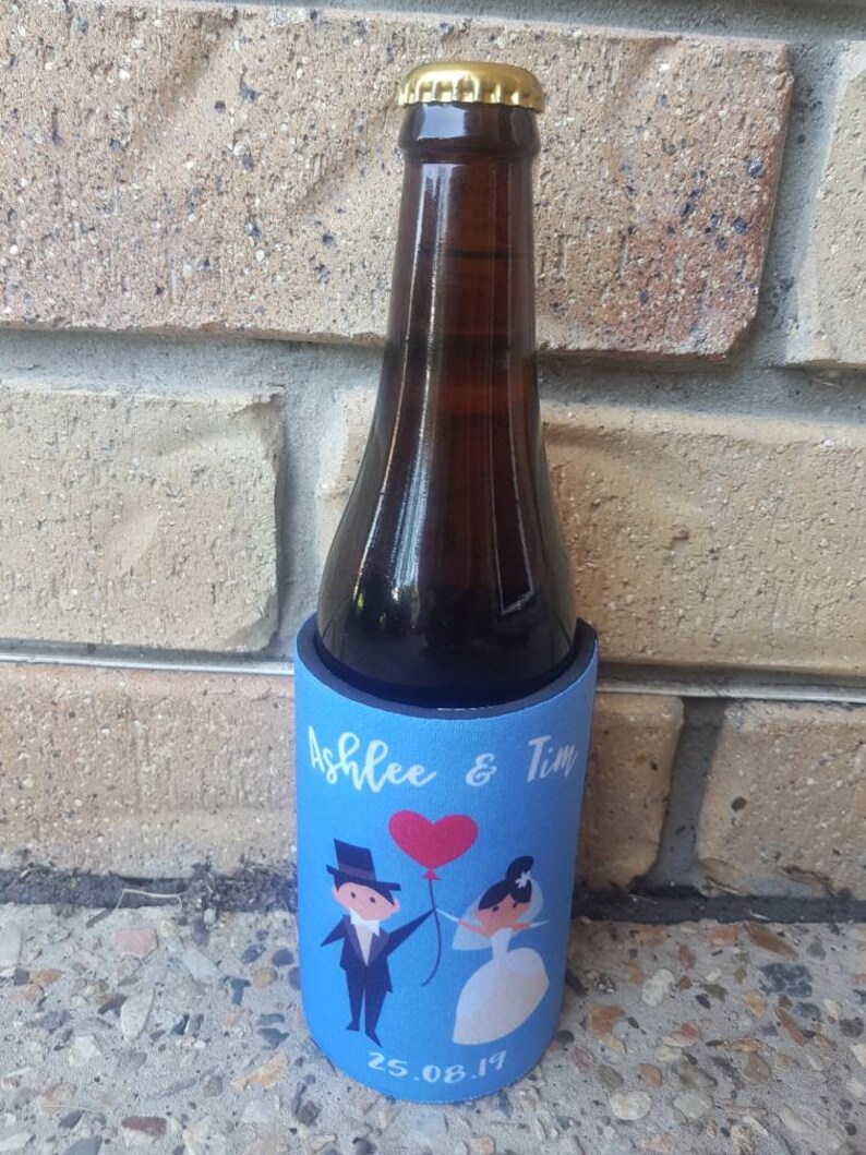 Download 100 custom Stubby Holders free shipping wedding favours koolie | Etsy