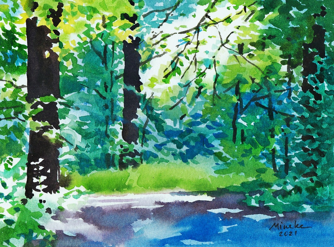 Jual Mideer WaterColor Painting - Forest / Garden / Dream [Painting Brush]  - Kota Surabaya - Hundred Acre