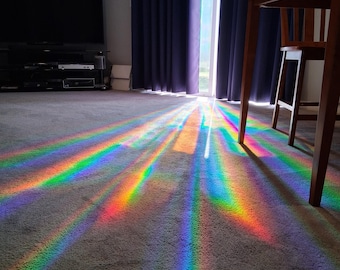 Diffraction Grating Film - Do-it-yourself Suncatcher/holographic