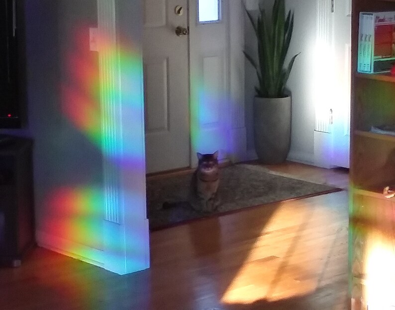 Regenbogen Fenster Film Sun Catcher bringen schöne Etsy