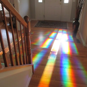 Rainbow Window DIY Suncatcher - Diffraction Grating Film - Bring Rainbows Into Your Home