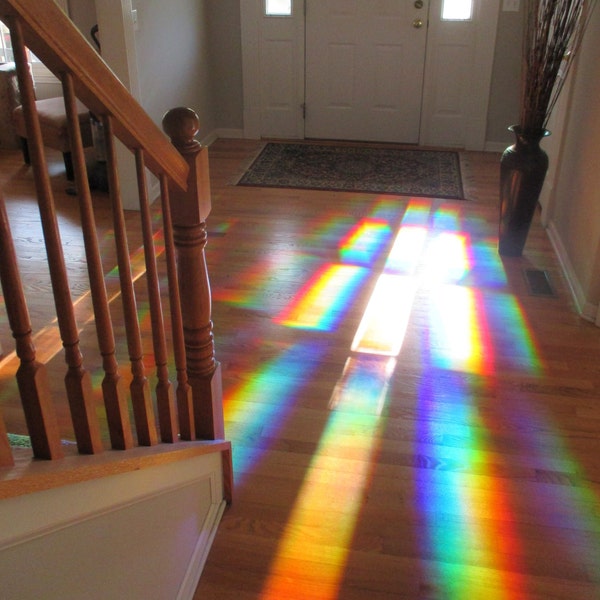 Rainbow Window DIY Suncatcher - Diffraction Grating Film - Bring Rainbows Into Your Home