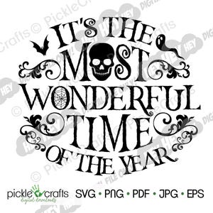 Halloween, c'est la plus belle période de l'année SVG PNG fichier numérique coupe sublimation design fer sur chemise signe sticker art imprimé