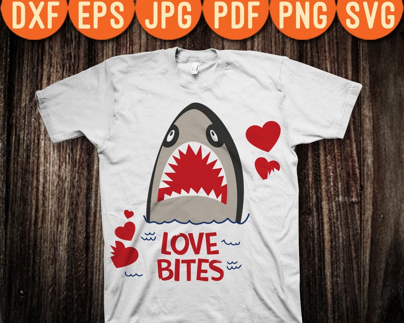Download Clip Art Art Collectibles Love Bites Shark Valentine S Day Baby Shark Doo Doo Hearts Svg Png Digital Cut File Iron On Transfer