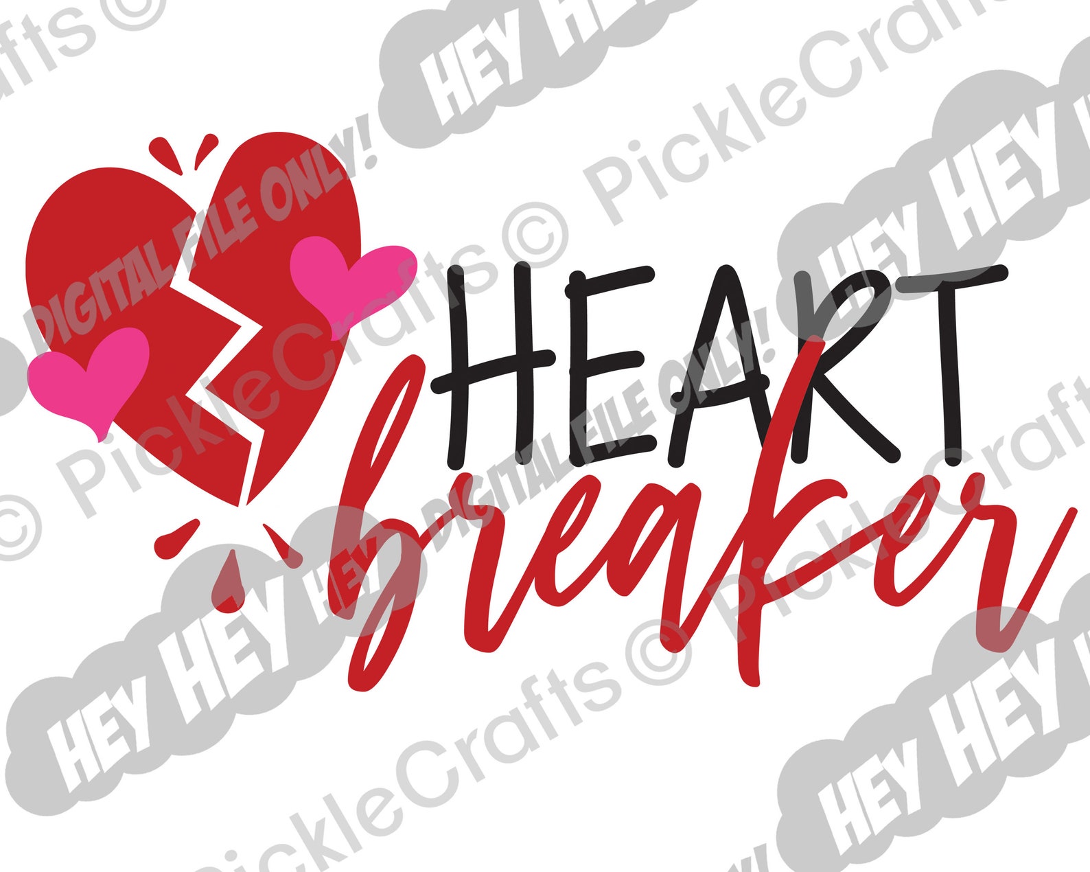 Heart Breaker Cute Boys Toddler Valentine's Day SVG PNG - Etsy