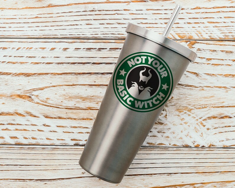 Download Not Your Basic Witch Maleficent Starbucks Halloween SVG ...