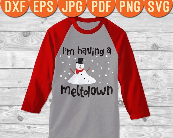 I'm Having A Meltdown Funny Snowman Christmas Ugly Pajamas T-Shirt I'm Having A Meltdown Funny Snowman Christmas Ugly Pajamas T-Shirt
