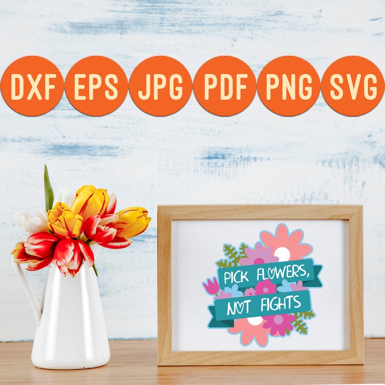 Download Not Fights Hippy Anti Bullying Peace Floral Banner Svg Png Digital Cut File Iron On Transfer Waterslide Printed Decals Pick Flowers Clip Art Art Collectibles Delage Com Br