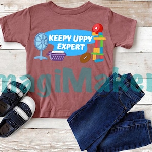 Keepy uppy  digital art for stickers, clothing, bags etc
