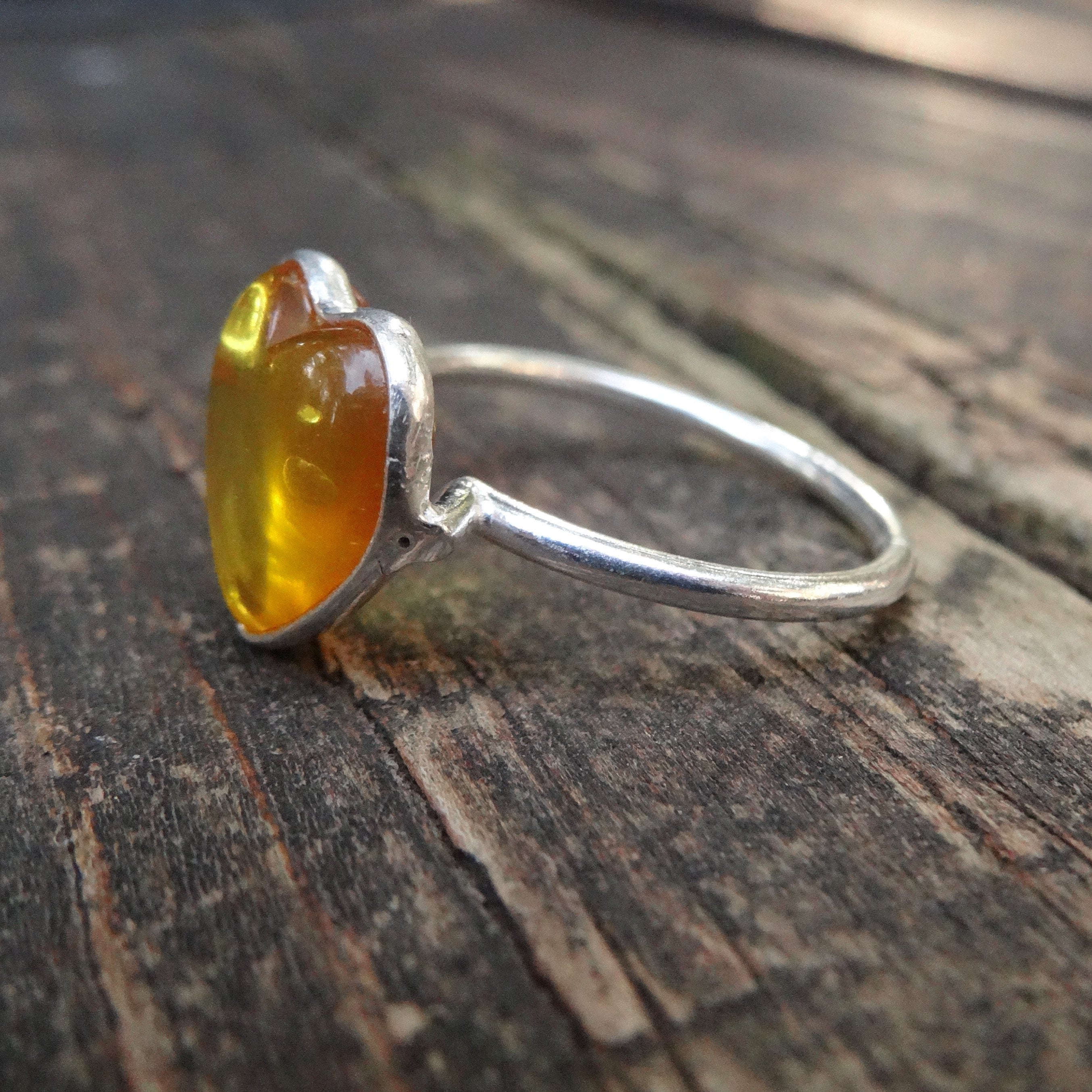 Amber engagement sale ring reddit