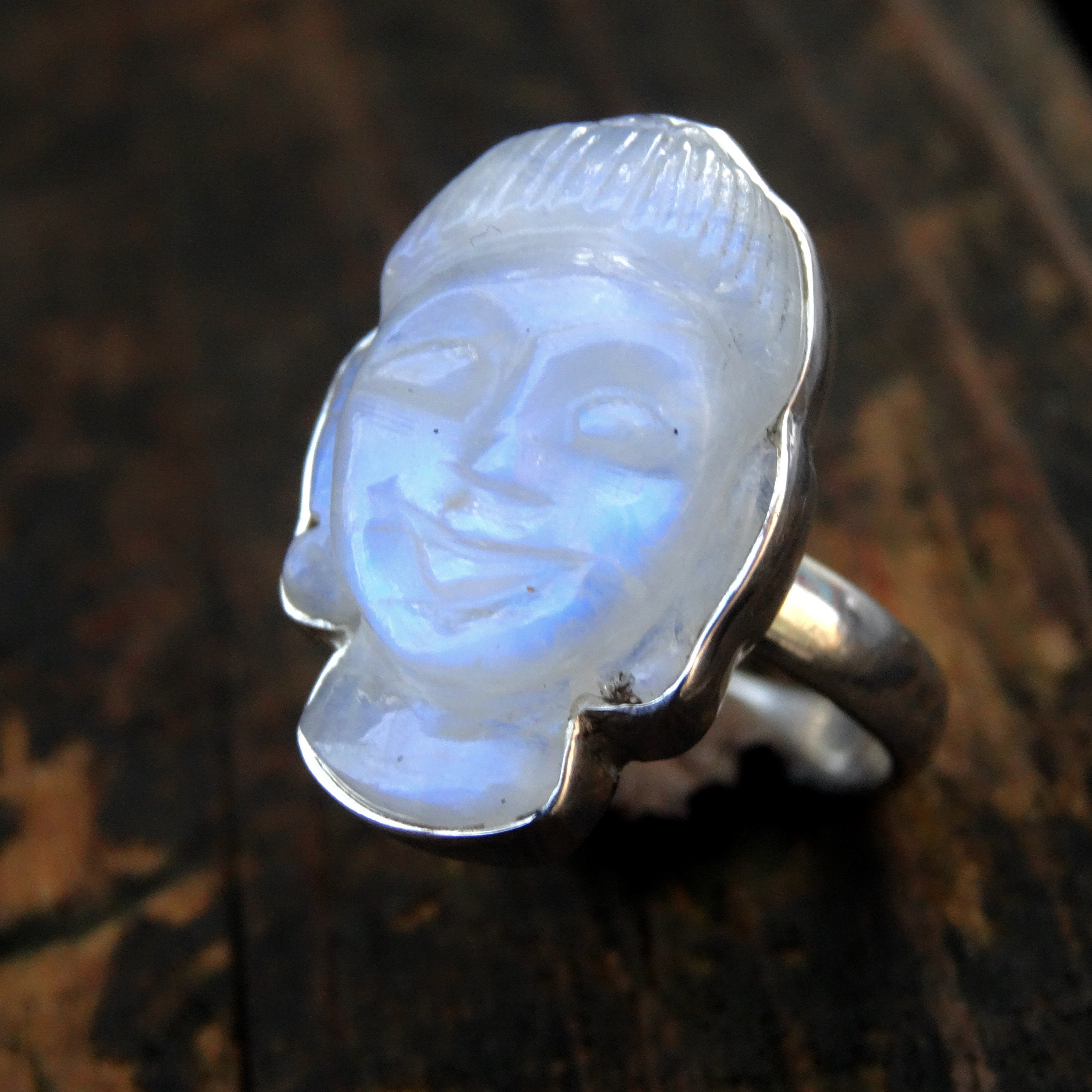Moonstone online face ring