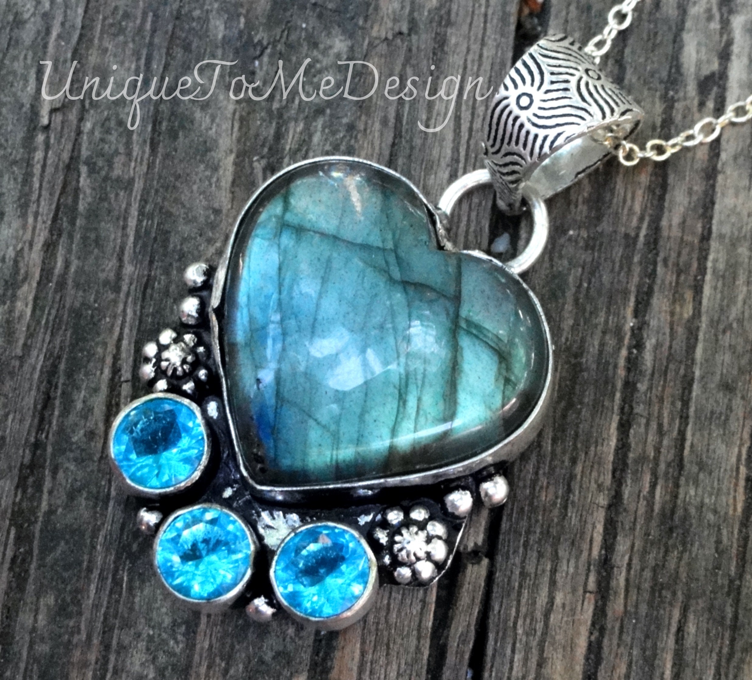 ラブラドライト 大②/大⑦/中③ オーダーメイドネックレス SV925 ラブラドライト 大②/大⑦/中③ オーダーメイドネックレス SV925