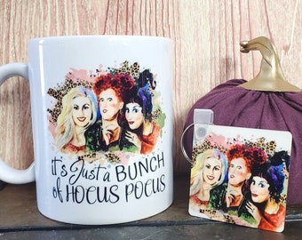 Just a bunch Of Hocus Pocus Coffee Mug Halloween Fall mug